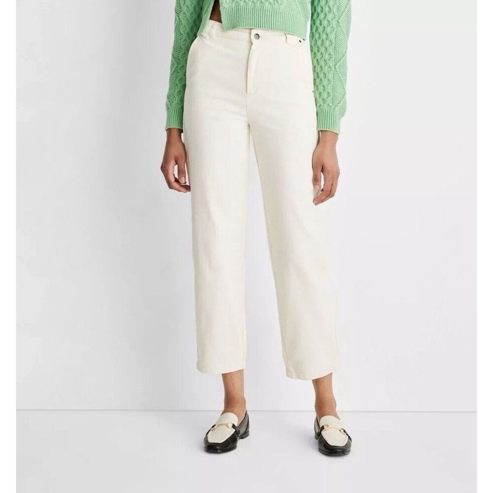 Future collective Reese Blutstein High Rise Straight Leg Denim Jeans